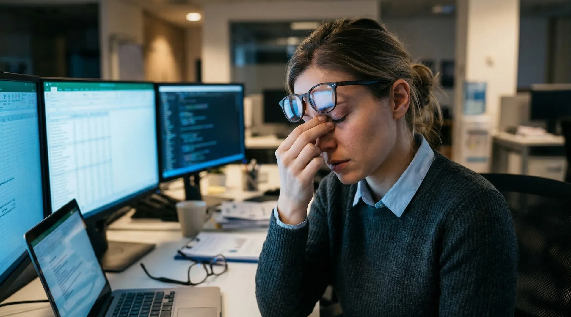 Червоні очі та пісок після роботи: лікуємо синдром комп’ютерного зору правильно