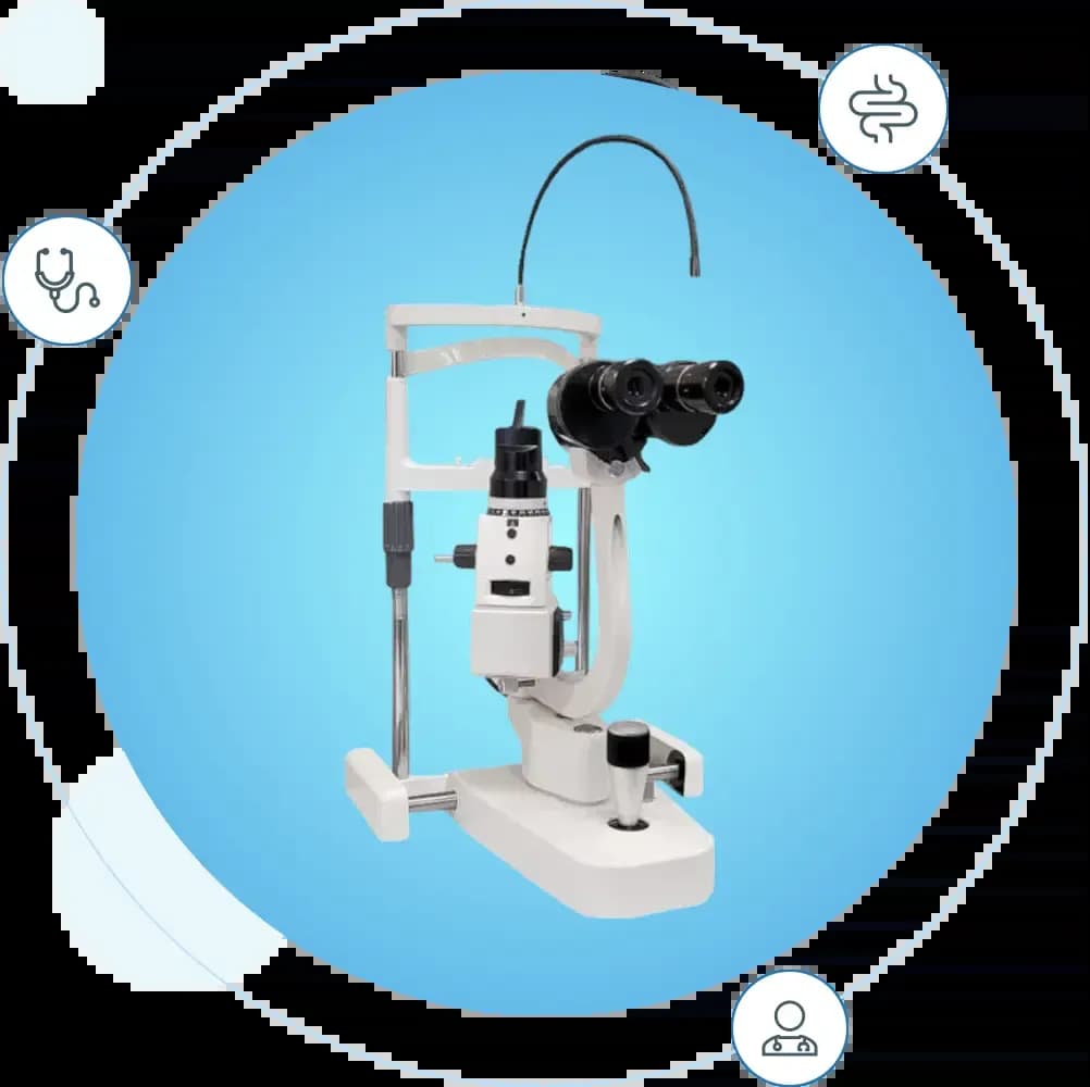 Щелевая лампа NSL-2Z  – точная диагностика глаза 
