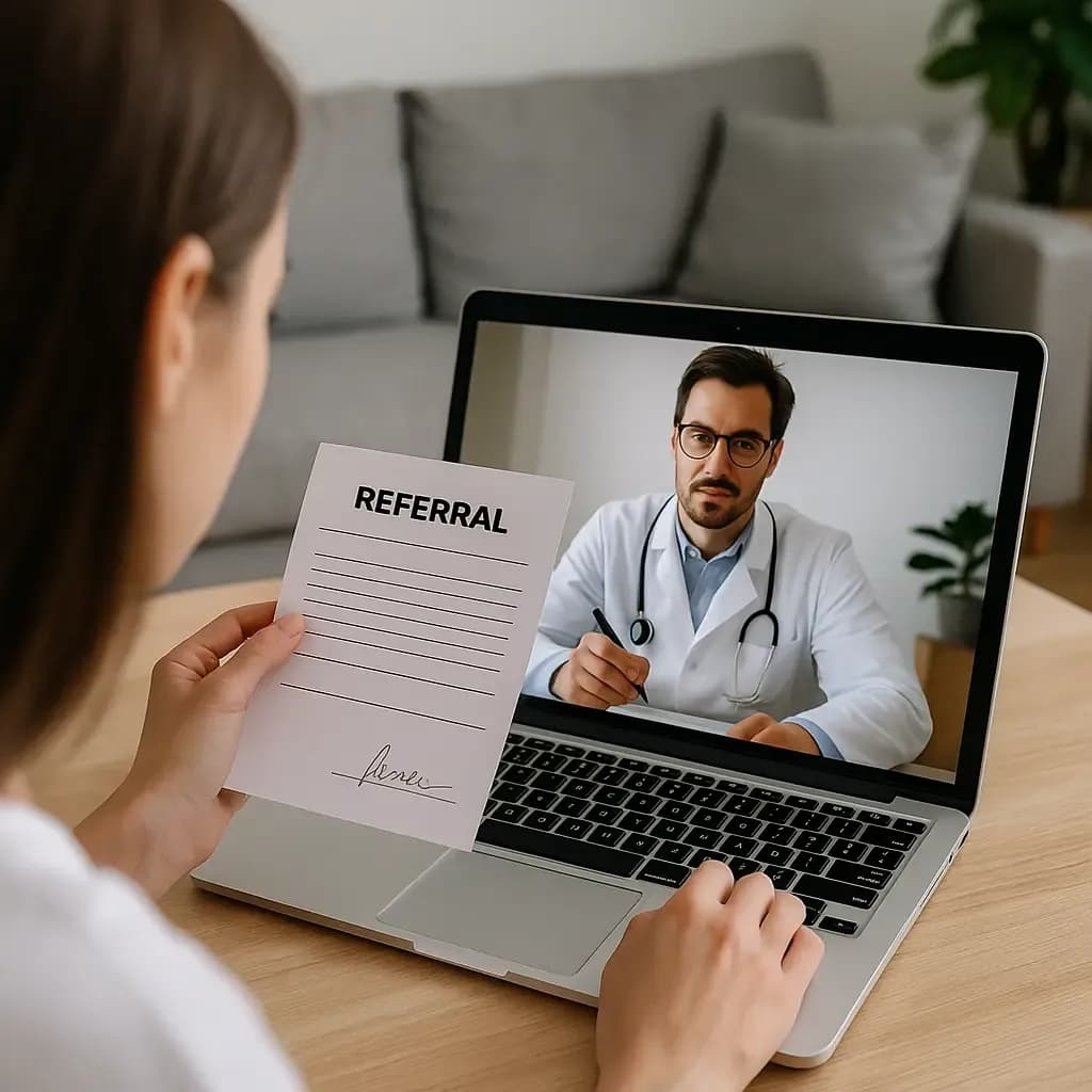Отримати e-направлення від лікаря Zdrowo Medical