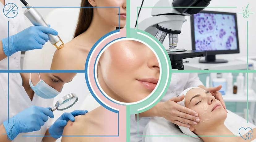 Leczenie chorób skóry i usuwanie zmian skórnych: od trądziku i łuszczycy po łysienie