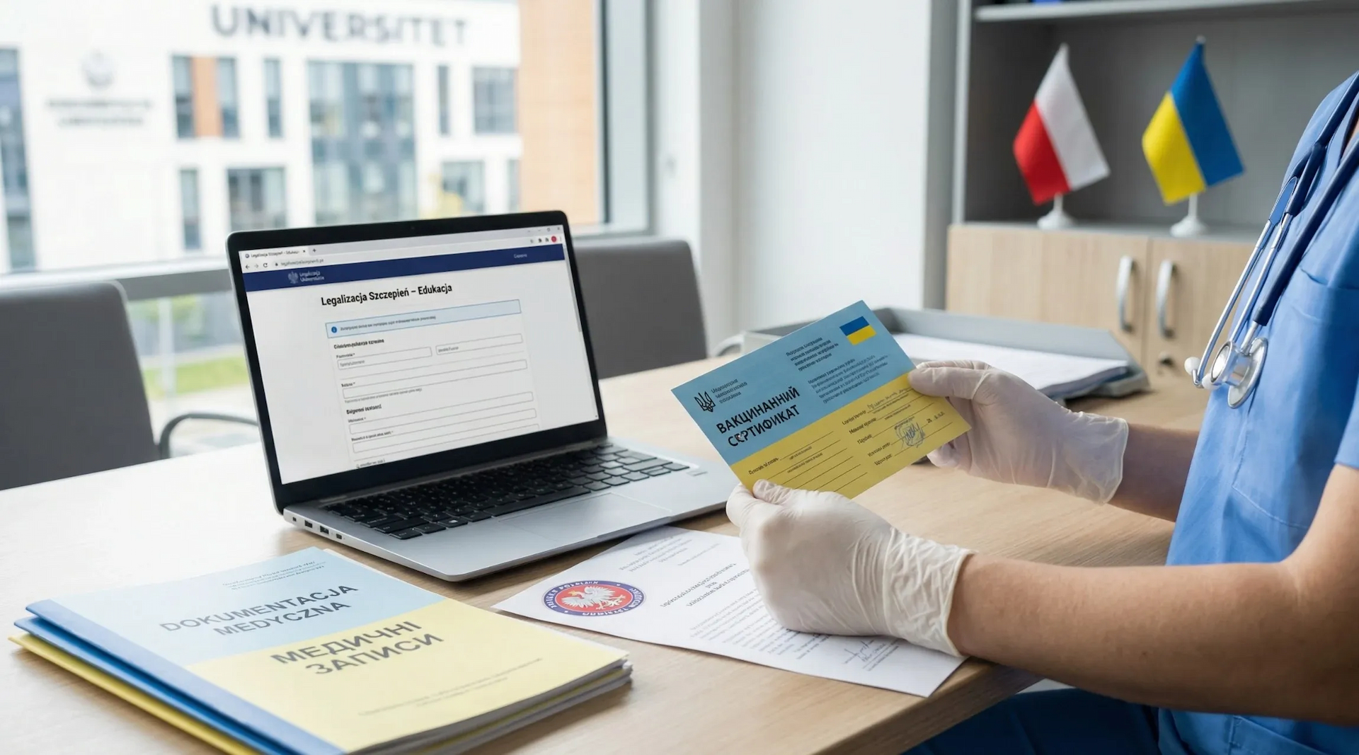Українська карта щеплень у Польщі: як правильно перенести дані для вступу до школи та садочка