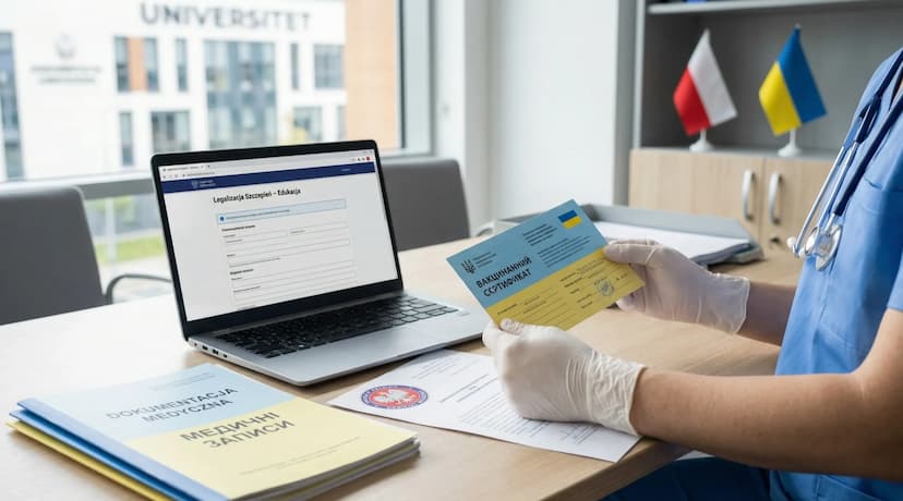 Ukraińska karta szczepień w Polsce: jak przenieść dane dla szkoły i przedszkola (Poradnik)